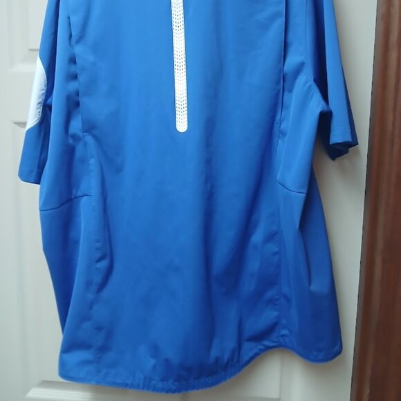 Nike Air Force Falcons Coaches Sideline 1/4 Zip Men's Large SS Pullover Jacket - Picture 11 of 11